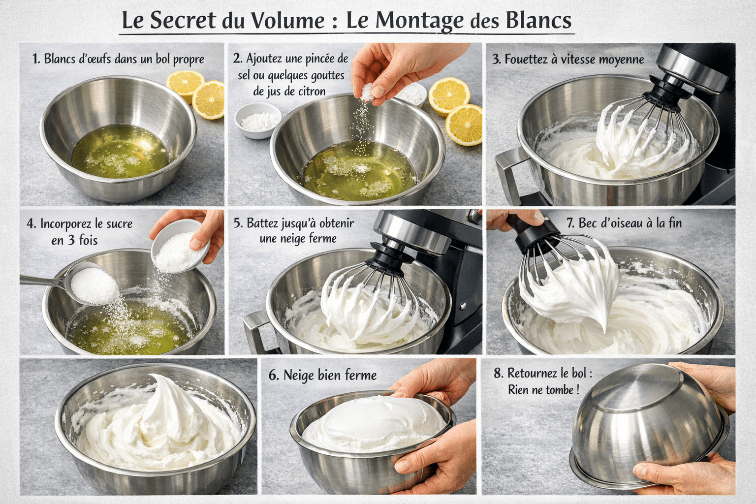  Le secret du volume : Le montage des blancs