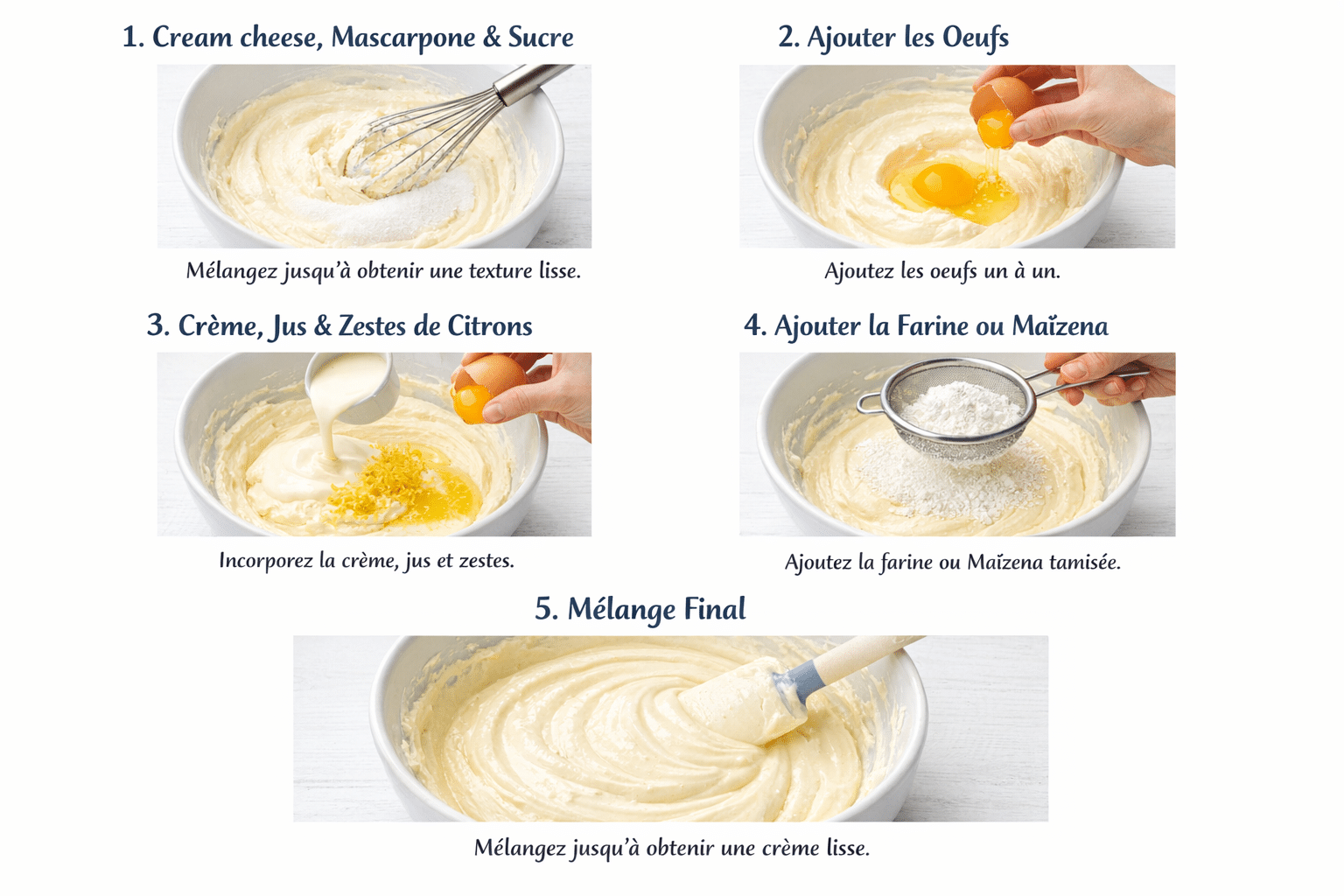 L’appareil Citron-Mascarpone