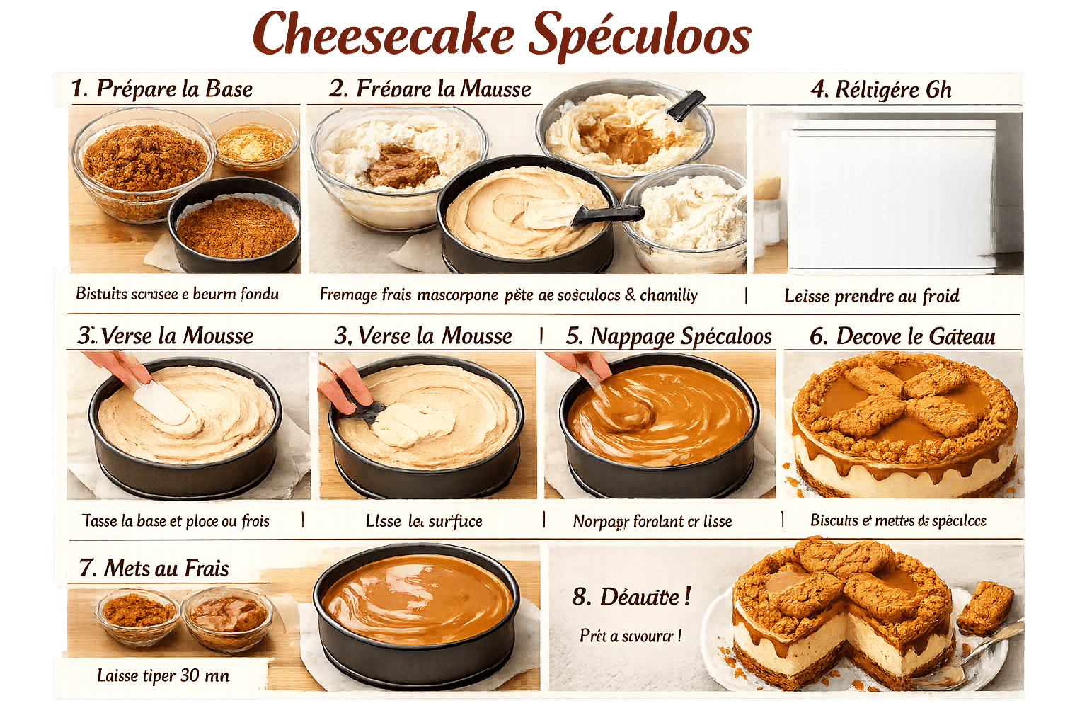 RECETTE La mousse spéculoos