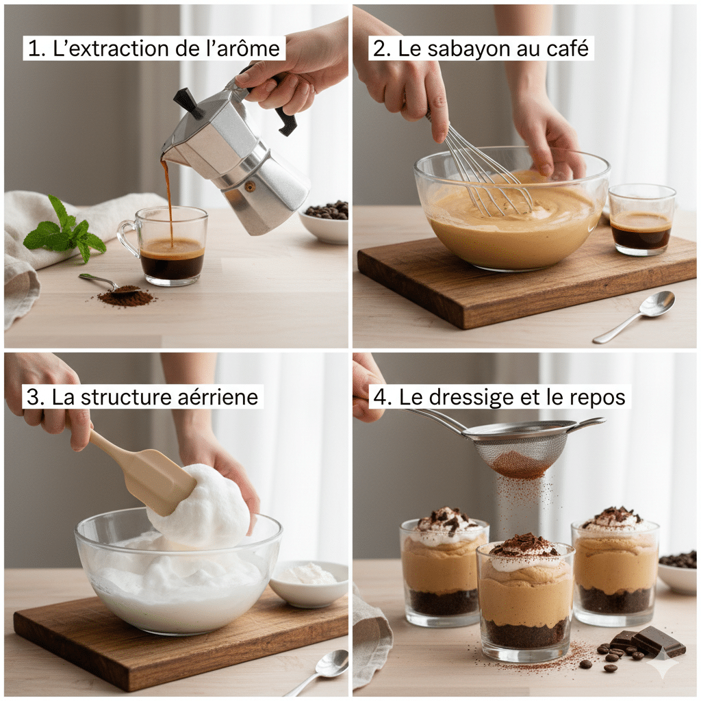 Le Guide de Préparation Étape par Étape: Mousse au Café recette