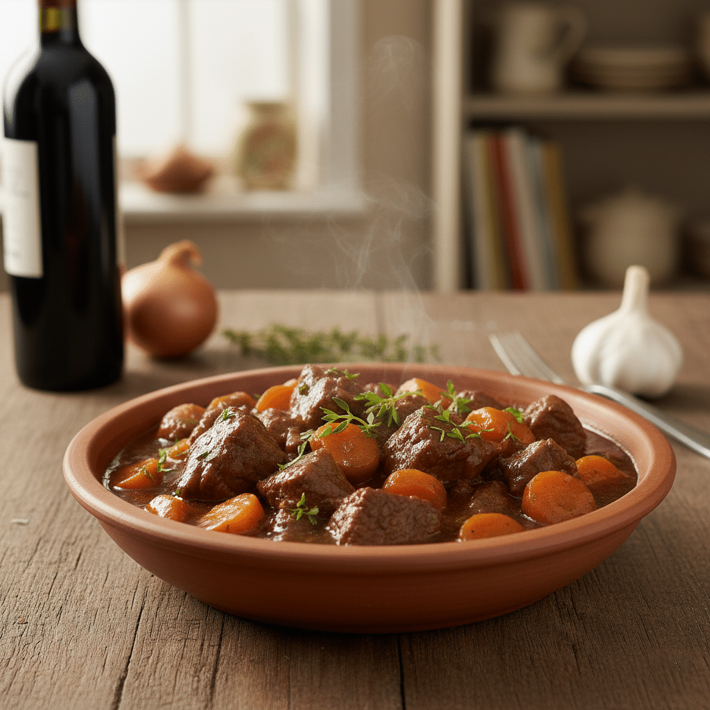 Bœuf Carottes Mijoté à l’Ancienne : Le Secret de la Tendreté