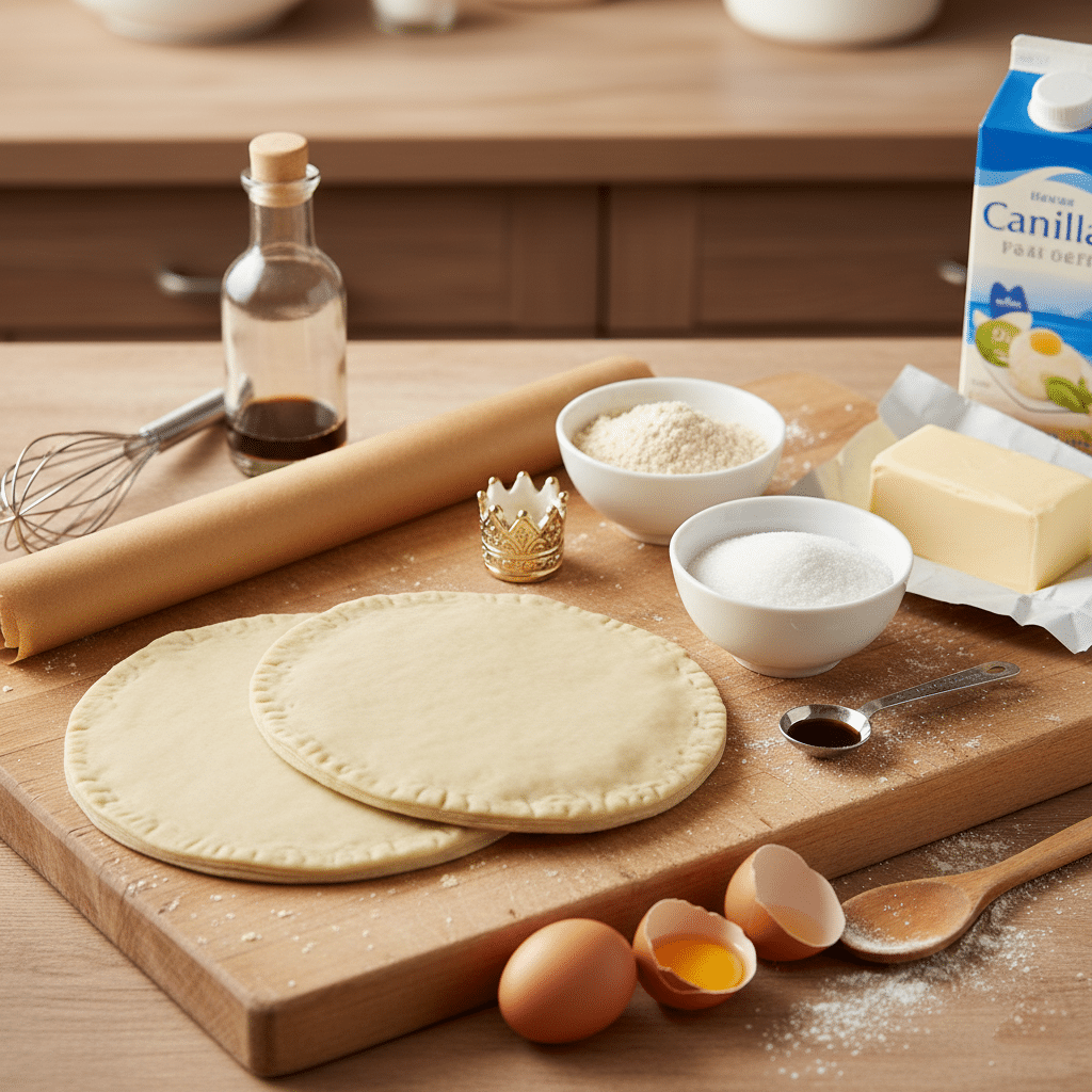 Galette des Rois à la frangipane faite maison Galette des Rois maison à la frangipane, dorée et feuilletée