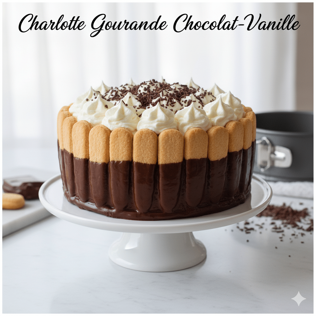 Que servir avec la Charlotte Gourmande Chocolat-Vanille