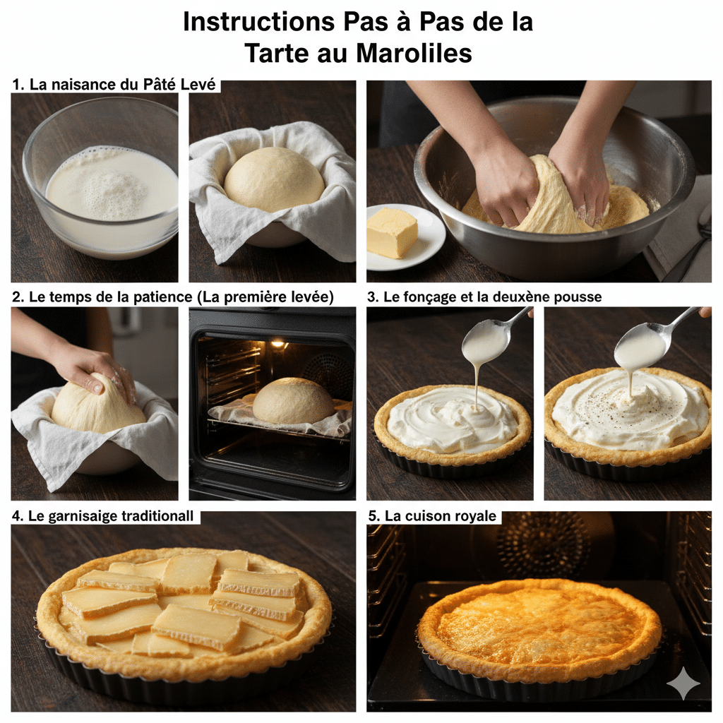 Le Guide de Préparation Étape par Étape: Tarte au Maroilles Ch’ti Traditionnelle : Le Secret du Pâté Levé