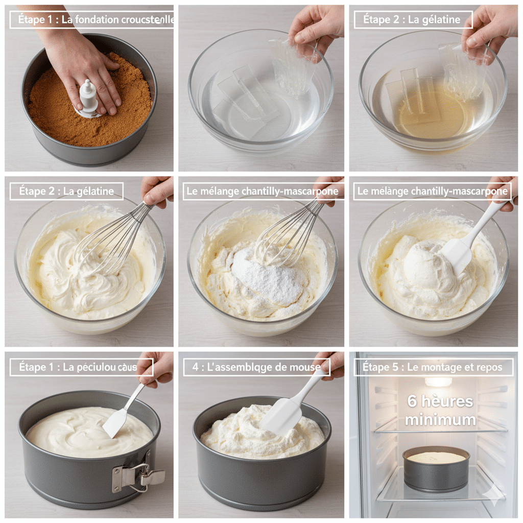 Le Guide de Préparation Étape par Étape: gâteau mousse speculoos