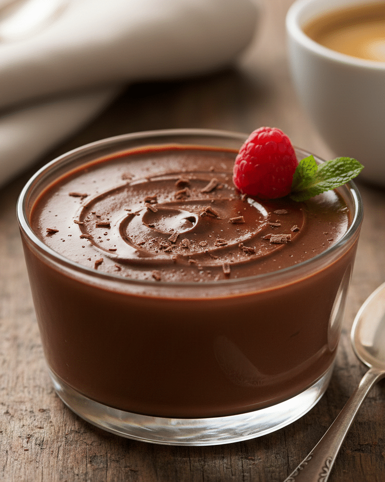 Crème au Chocolat Façon Grand-Mère : Le Secret de l'Onctuosité d'Antan