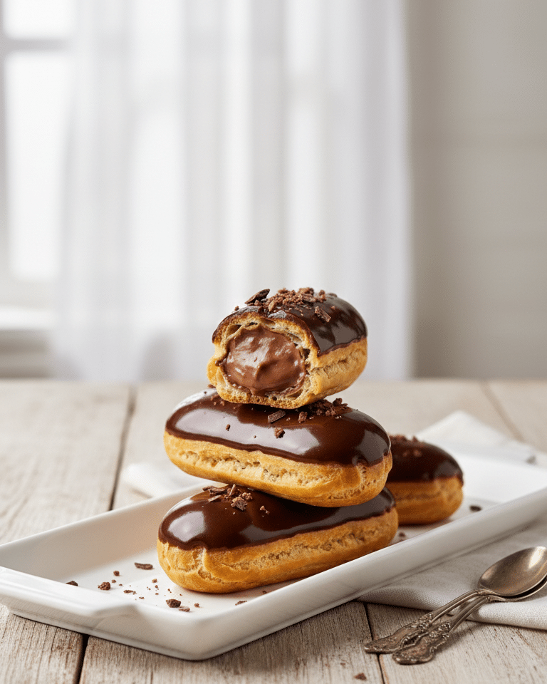 Minis éclairs chocolat recette facile