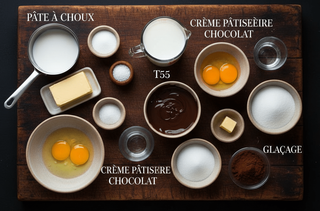 Minis éclairs chocolat recette simple