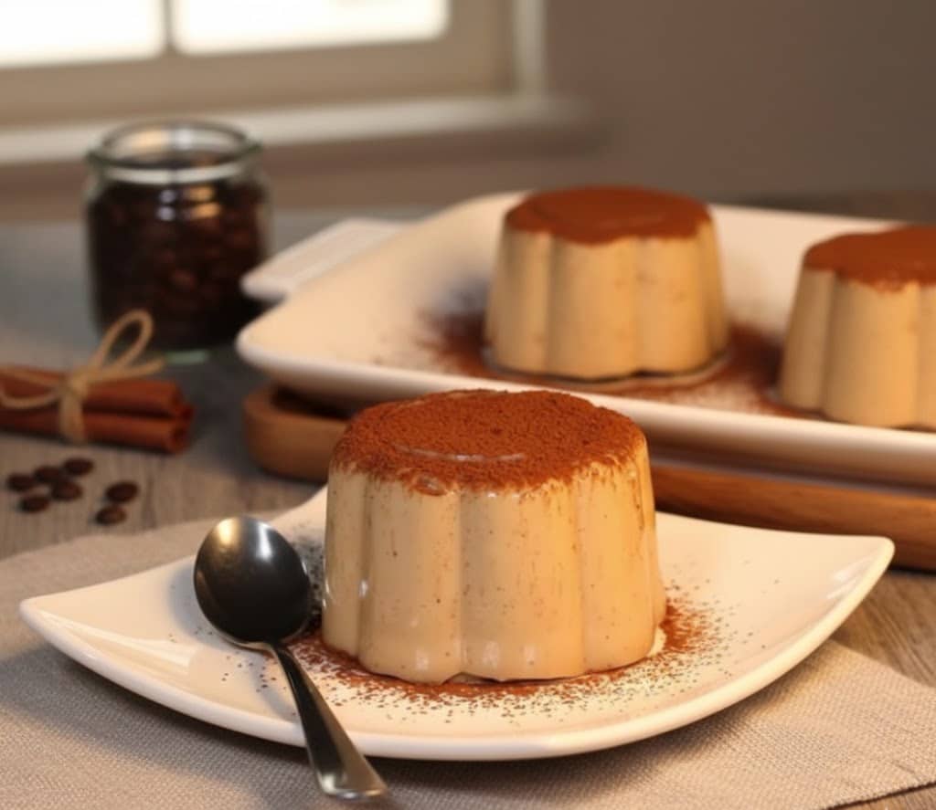 Flan au Café (Sans Four, Sans Œufs)