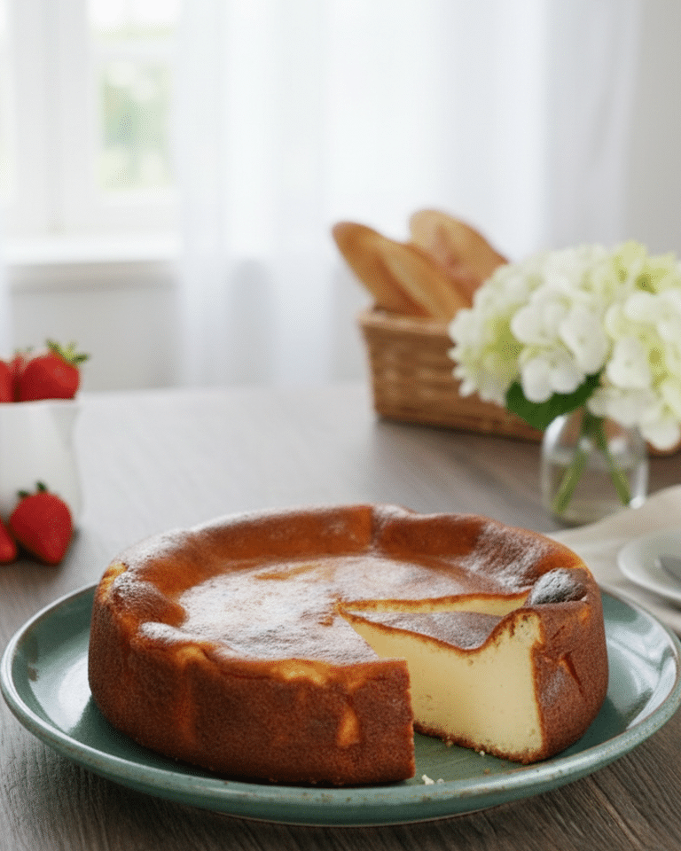 Gâteau au Yaourt Ultra-Léger : Le Nuage Fondant qui Réinvente le Classique