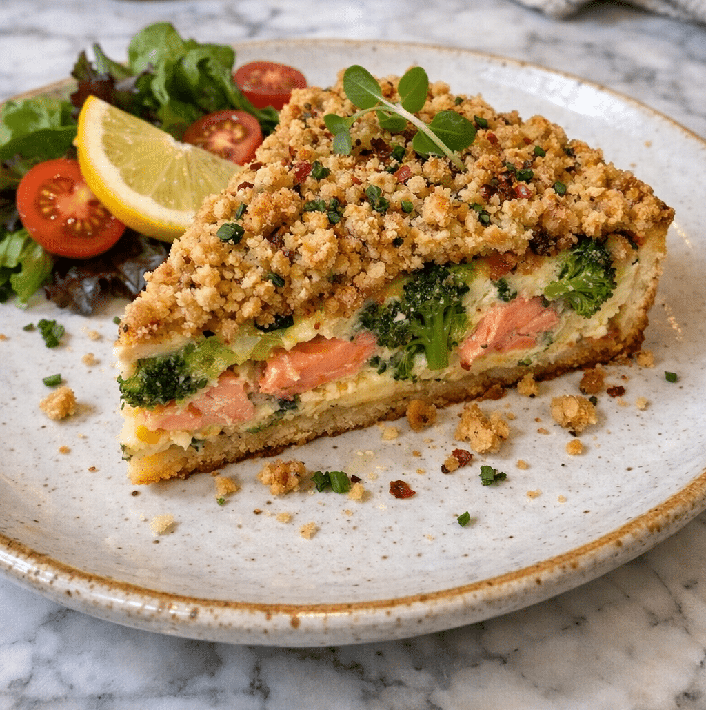 Quiche Minceur Brocoli Saumon Recette Facile