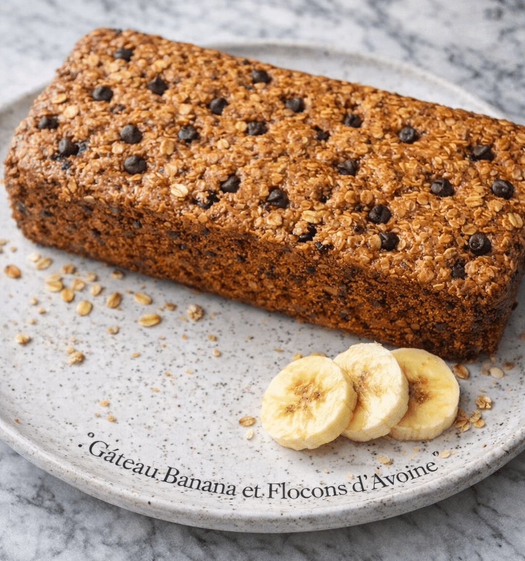 Gâteau Diététique Coupe-Faim aux Flocons d'Avoine