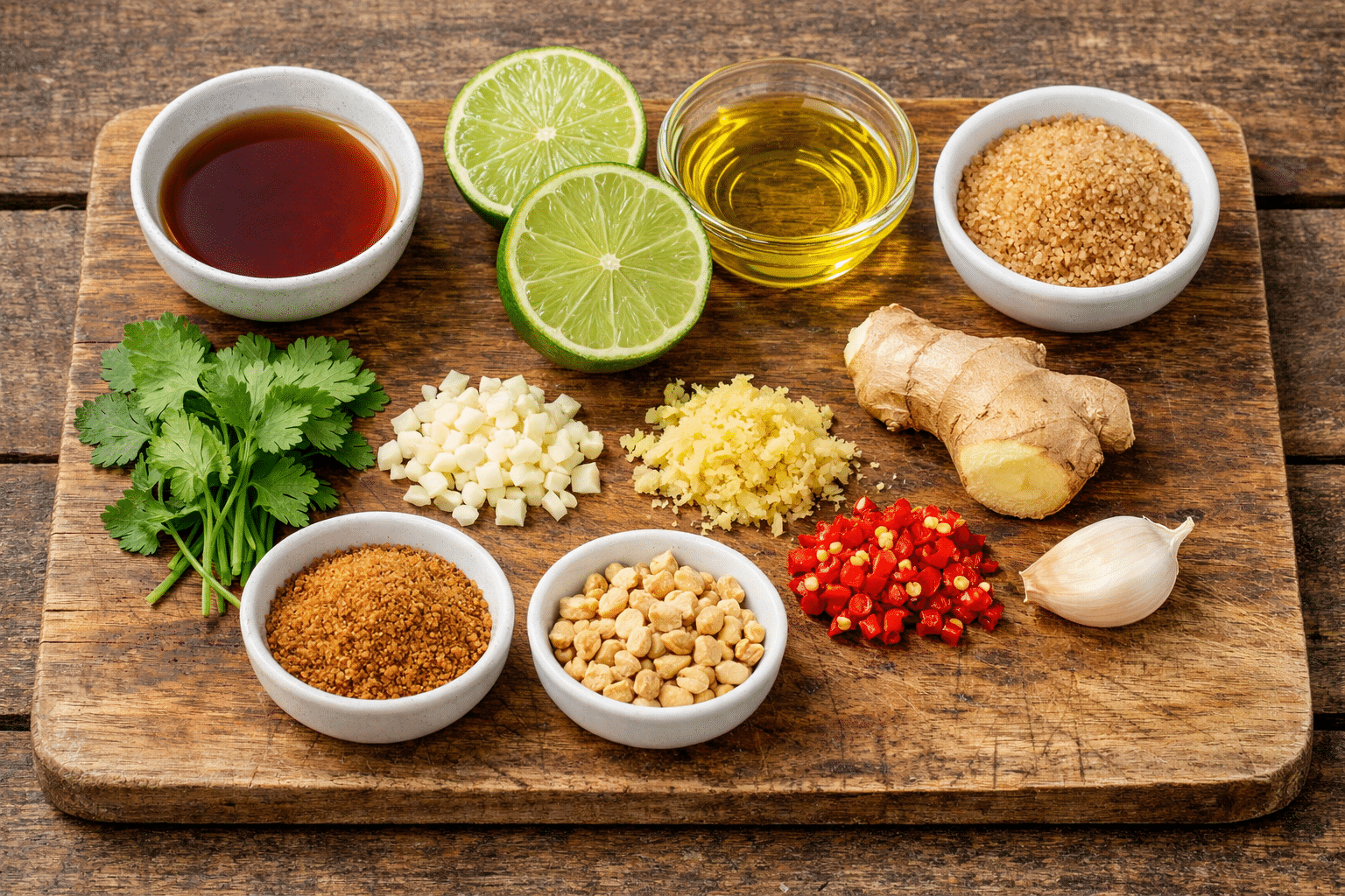 La Liste des Ingrédients : Recette Vinaigrette Thaïlandaise Maison