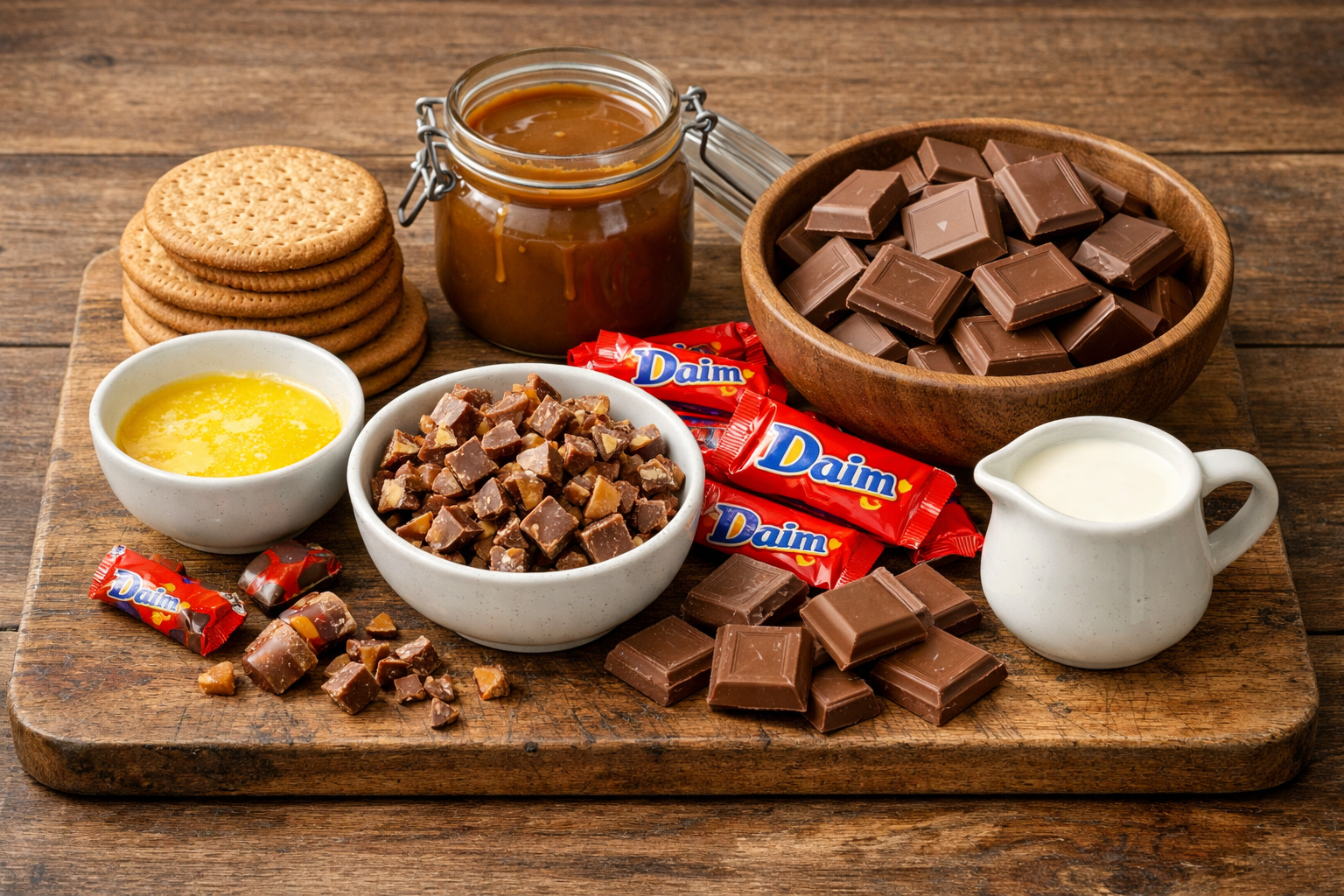 La Liste des Ingrédients : La Recette de la Tarte au Daim