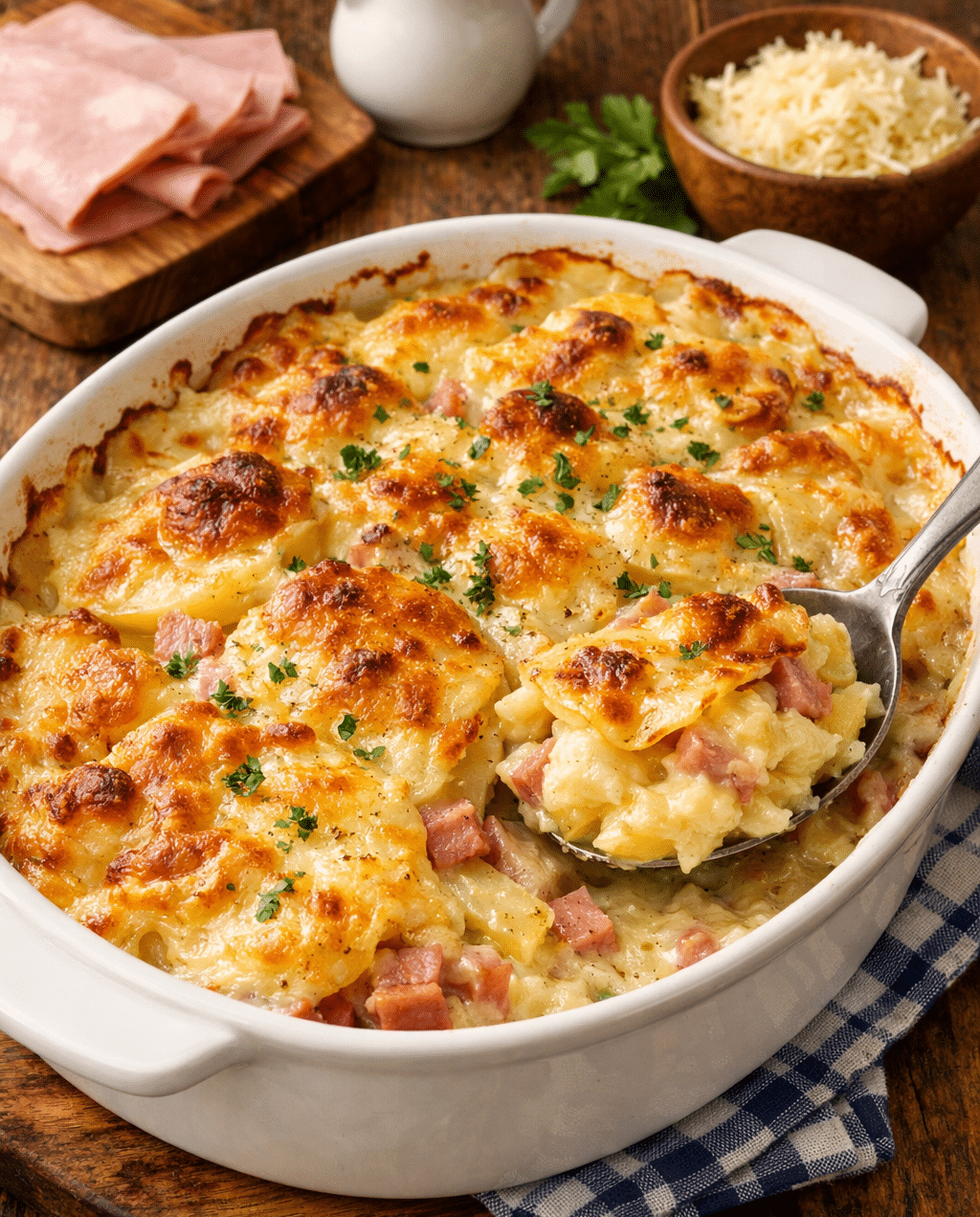 Gratin Pommes de Terre au Jambon Gratin Pommes de Terre au Jambon