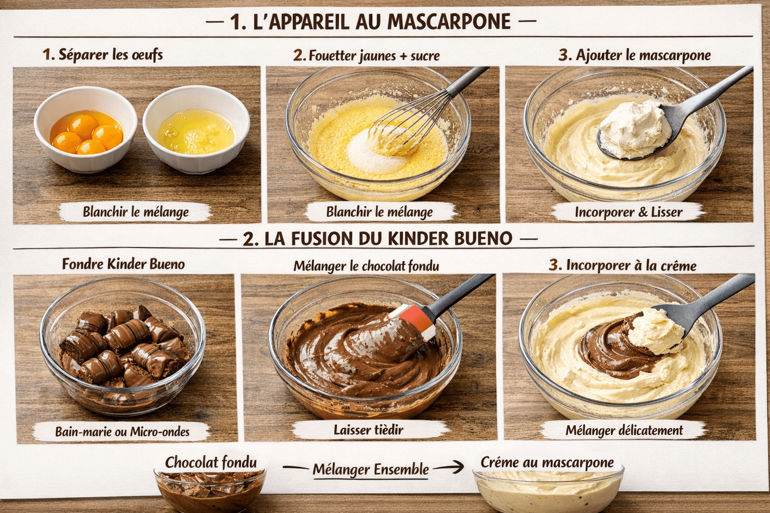 . La fusion du Kinder Bueno