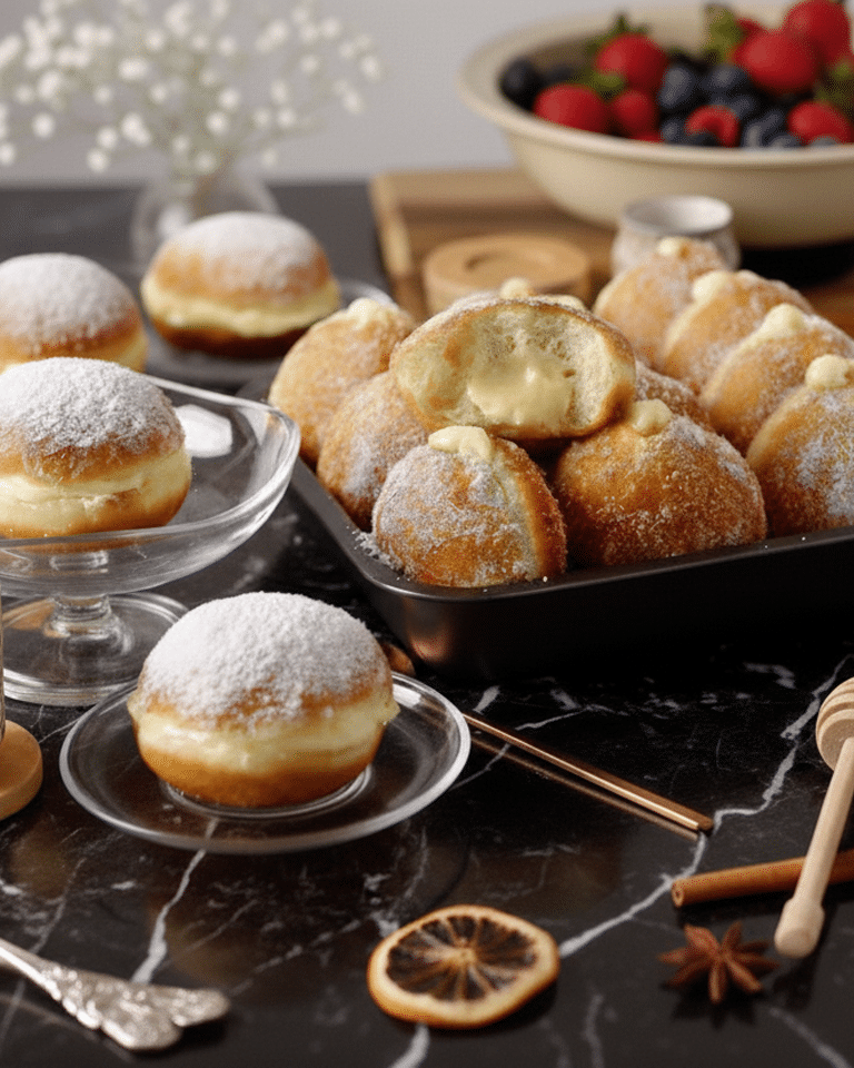 Recette boules de Berlin, beignets extra moelleux