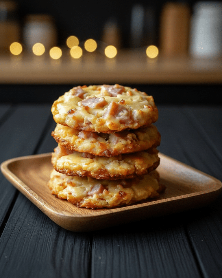 Cookies Salés au Jambon et Fromage : L'Originalité au Bout des Doigts
