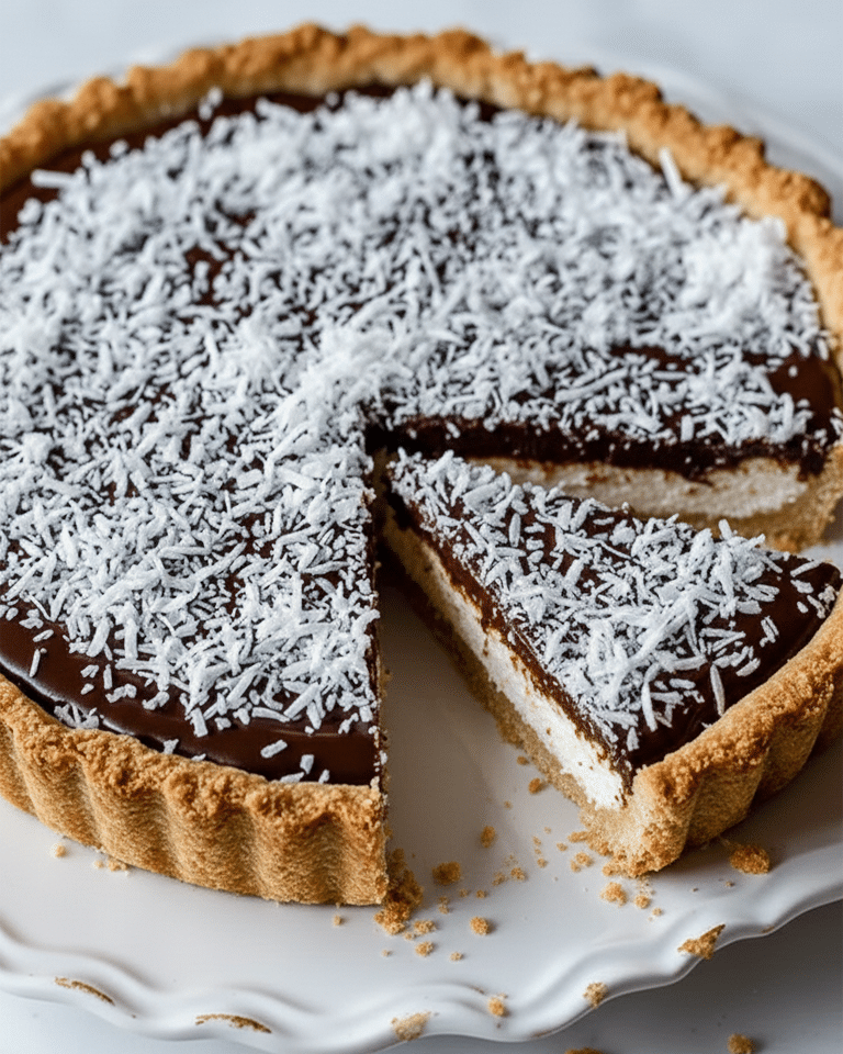 Recette Tarte Coco façon Bounty : Le Duo Chocolat-Noix de Coco Irrésistible