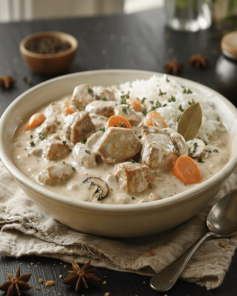 Recette de la Blanquette de Veau, un plat français classique