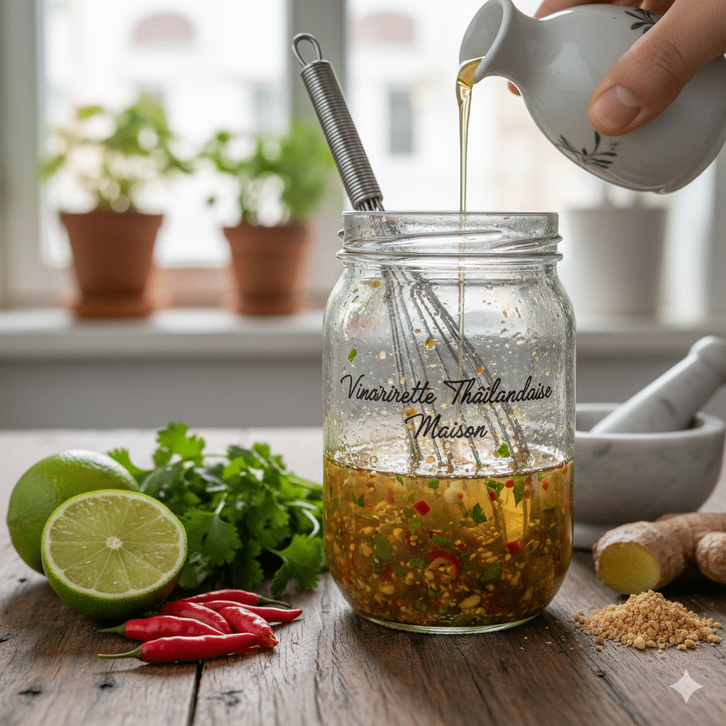 Recette Vinaigrette Thaïlandaise Maison : Le Secret d'une Salade Explosive