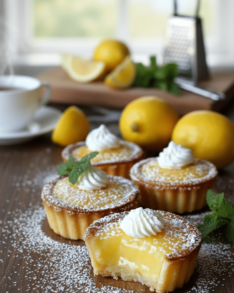 Petites Tartes Magiques au Citron