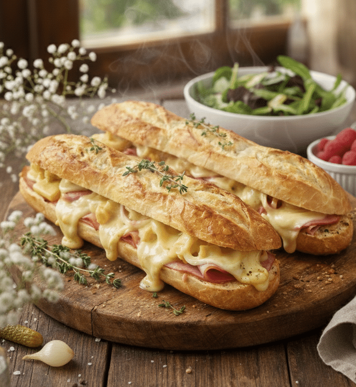 Recette Baguettes Raclette Délices