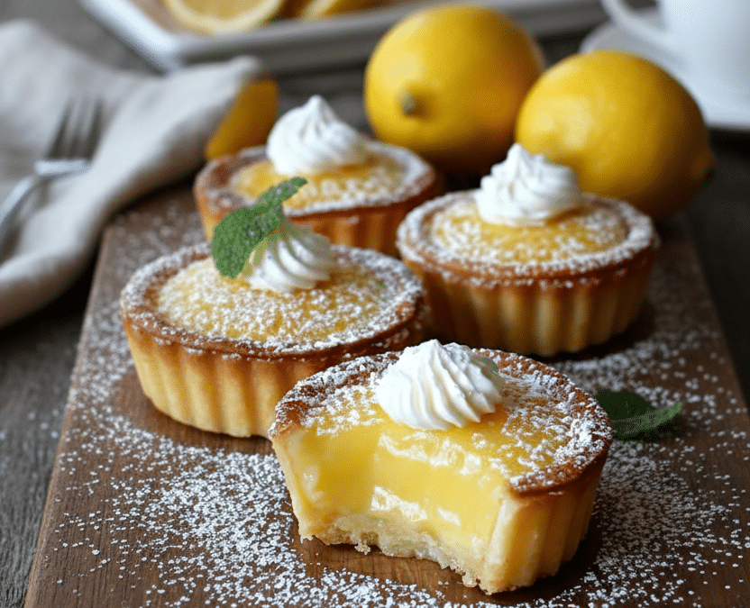 Petites Tartes Magiques au Citron Recette Facile