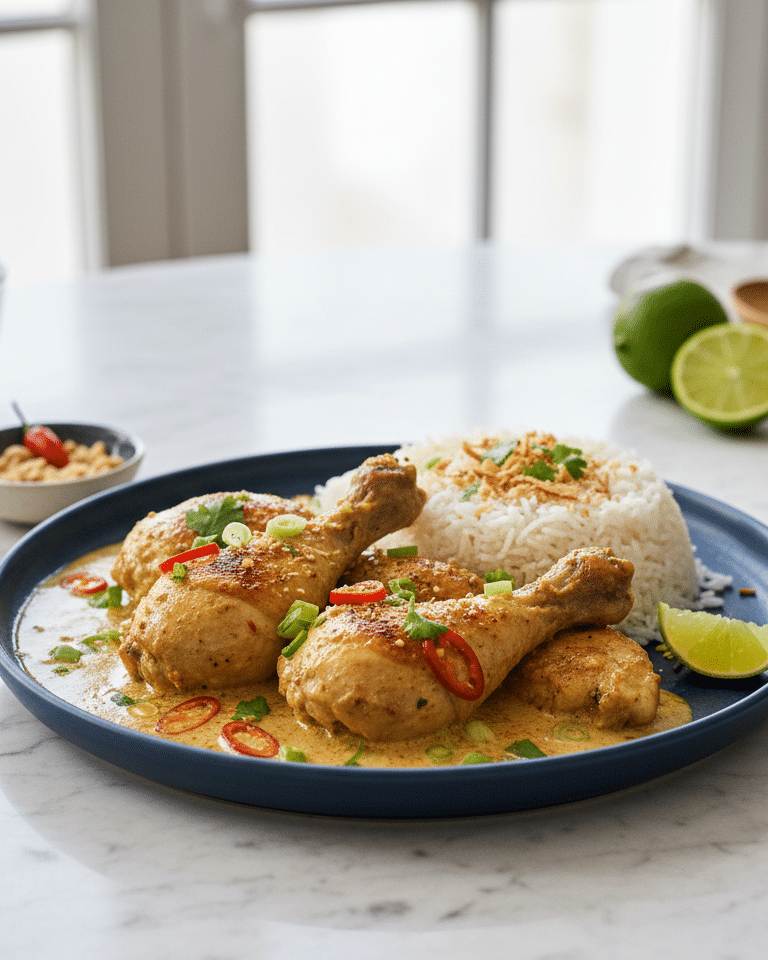 Poulet au lait de coco réunionnais : Le Voyage des Sens