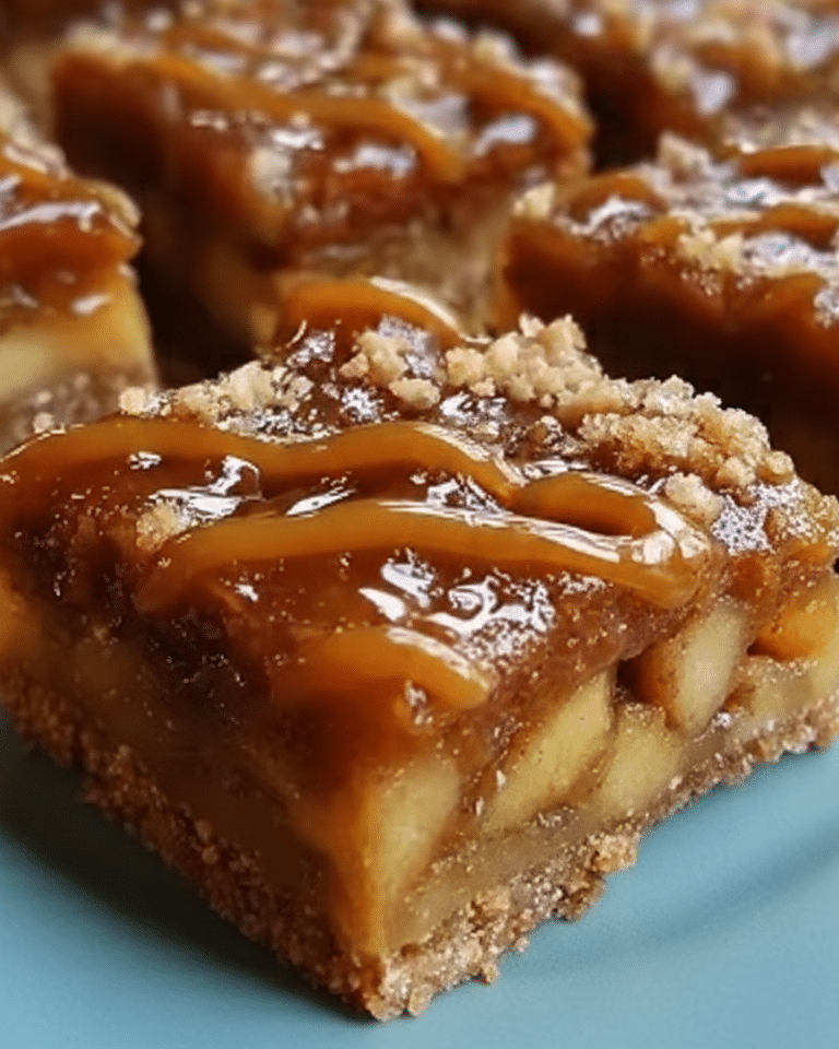 Recette Barres aux Pommes Caramélisées Salées : Le Goûter Ultime et Gourmand