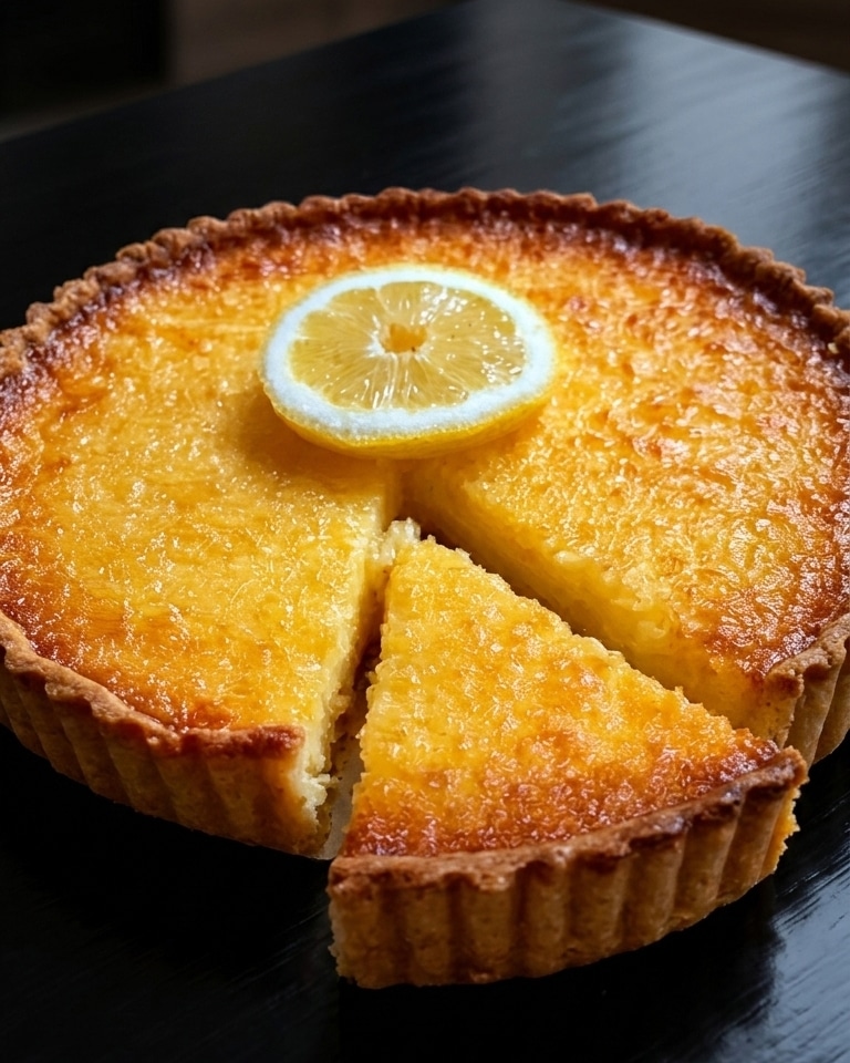 Tarte Frangipane au Citron