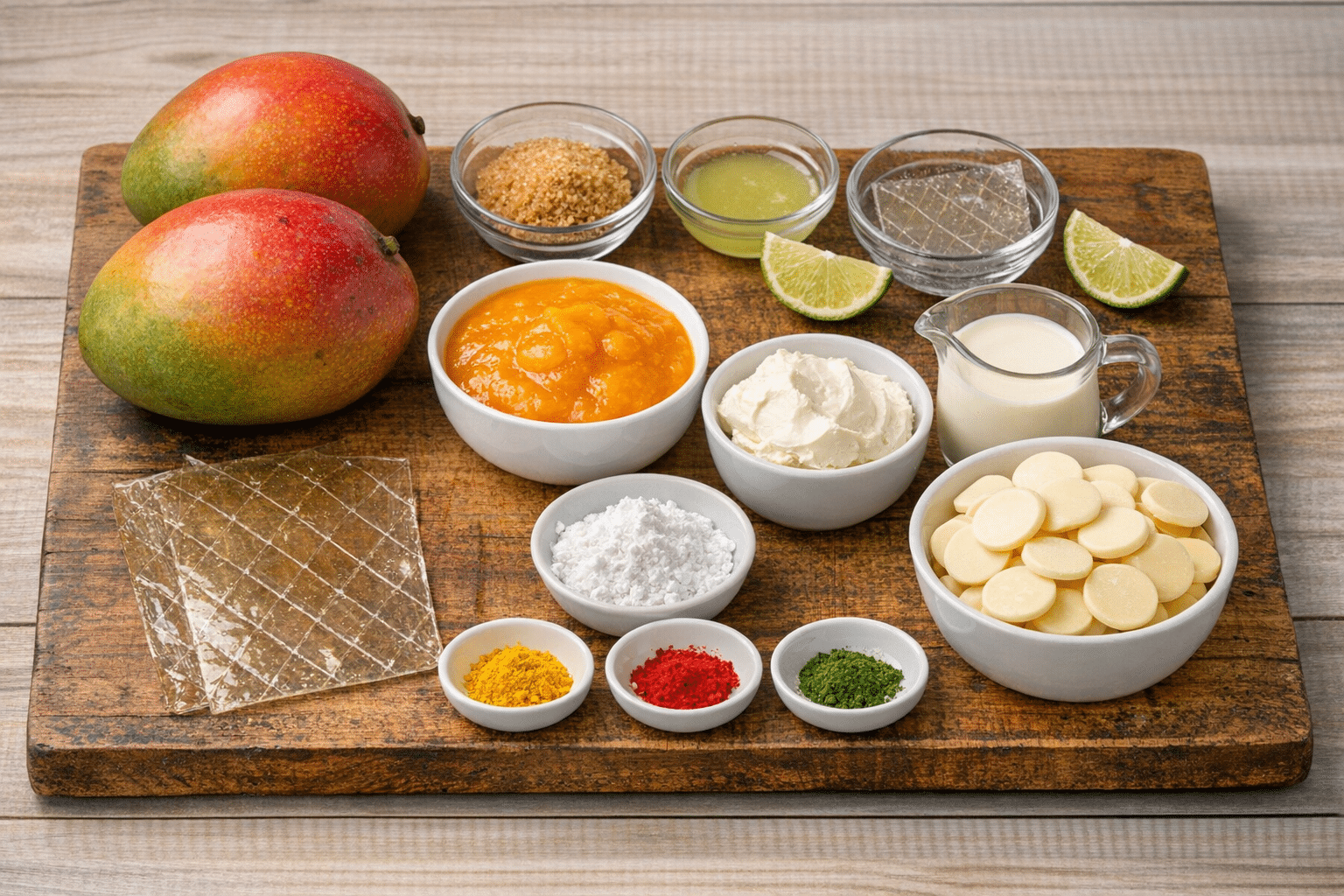 La Liste des Ingrédients : Trompe-l’Œil à la Mangue : Le Secret de l'Illusion Culinaire