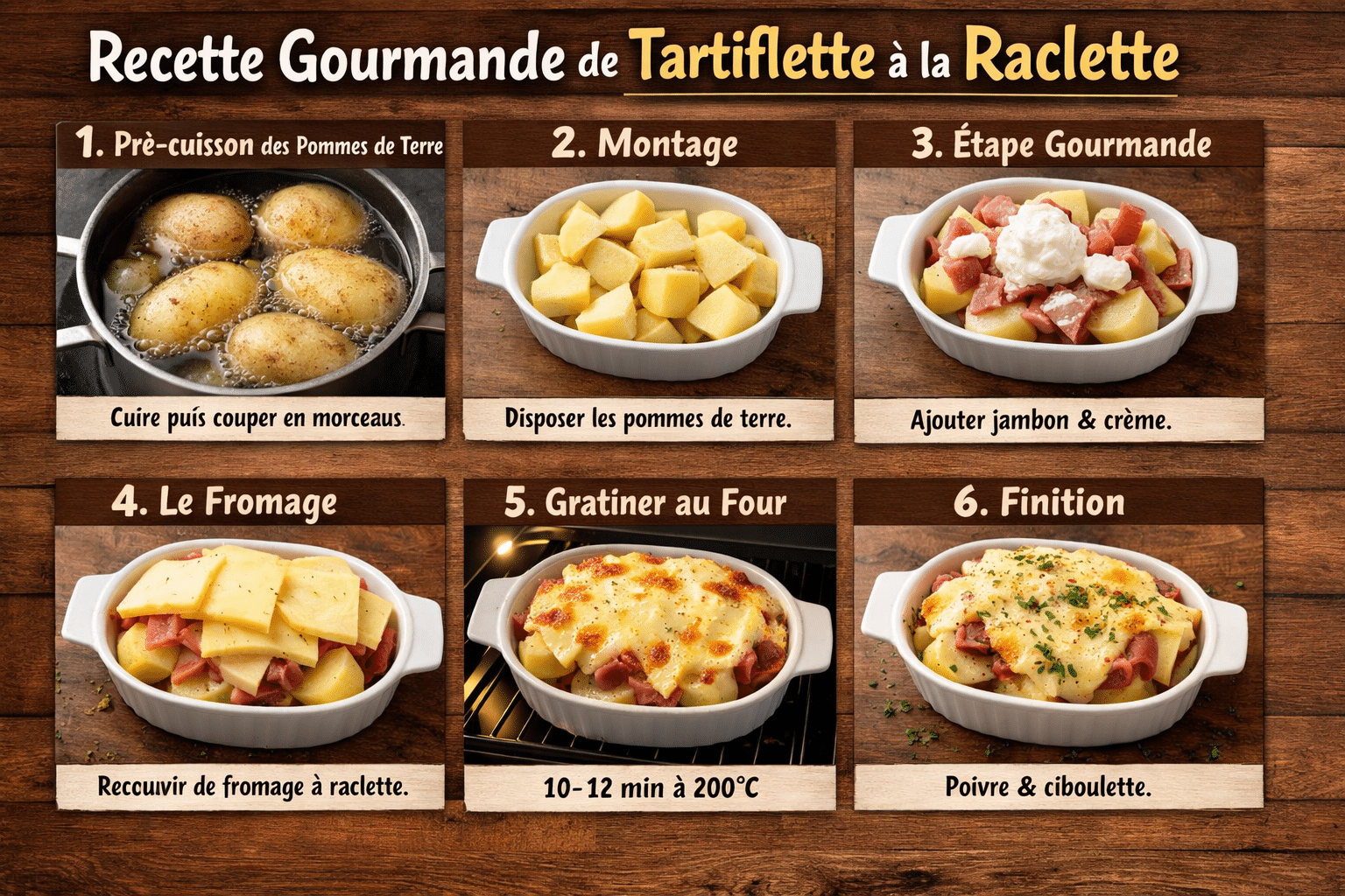 Étape par Étape: La Mini Raclette au Four (Façon Gratinée)