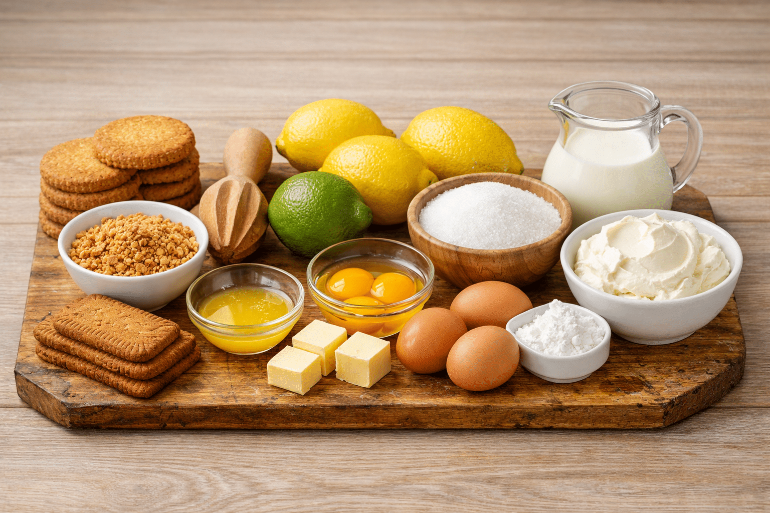 La Liste des Ingrédients : Verrines Façon Tarte au Citron Meringuée