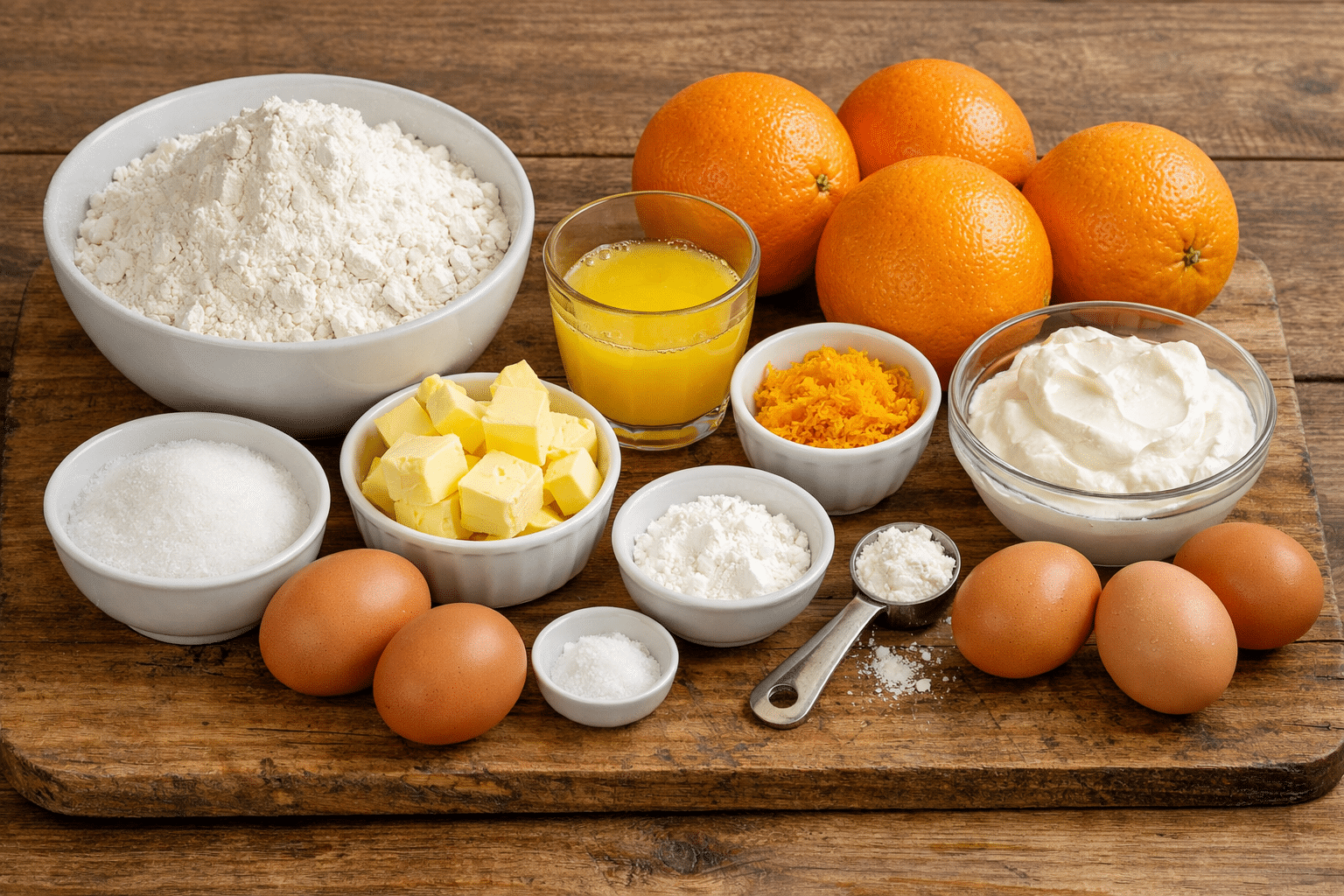 La Liste des Ingrédients : Tarte à l'Orange Facile : Le Secret de l'Agrume Solaire et Crémeux