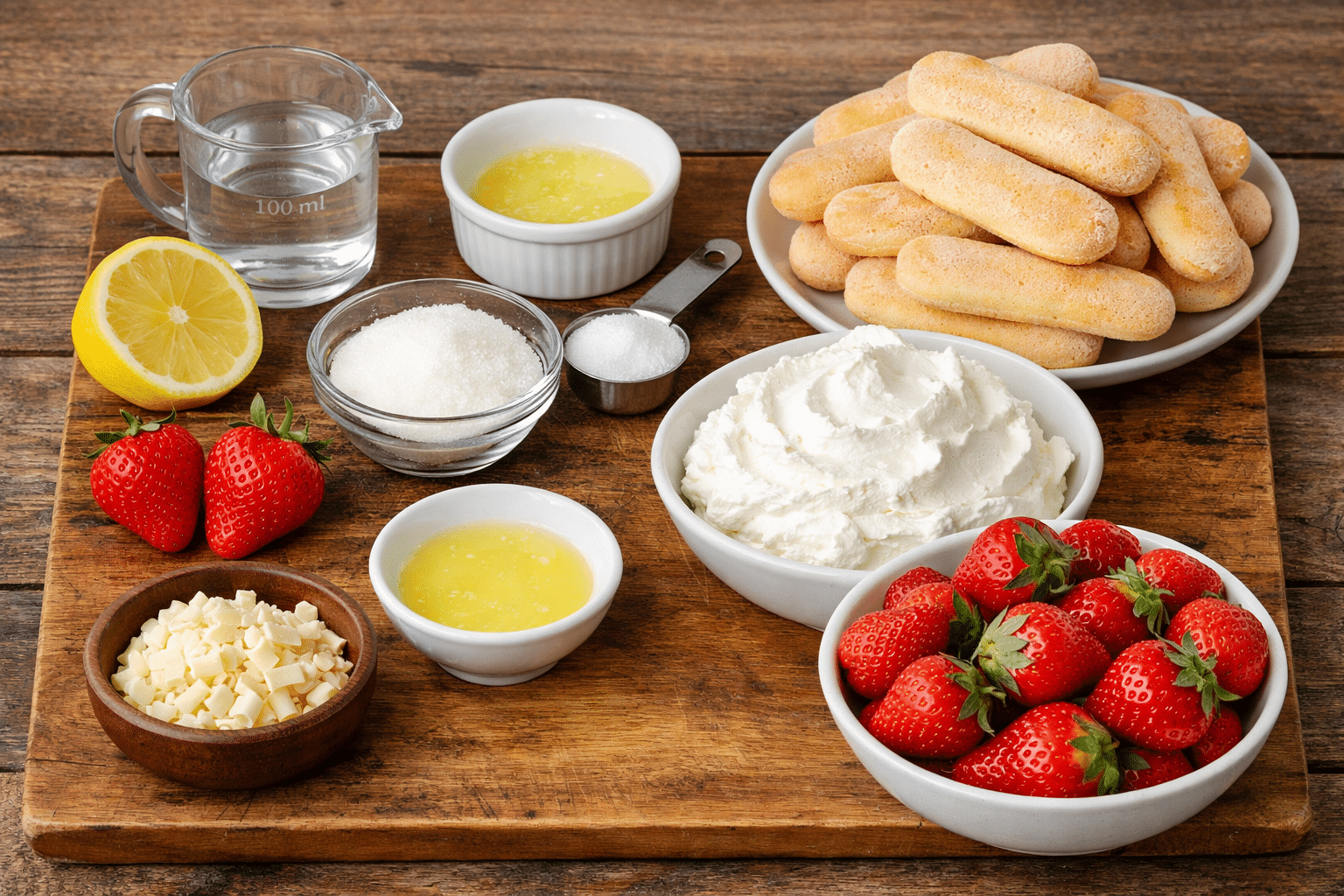 La Liste des Ingrédients : Tiramisu Fraises Chantilly : Le Dessert Nuage aux Saveurs d'Été La Liste des Ingrédients : Tiramisu Fraises Chantilly : Le Dessert Nuage aux Saveurs d'Été