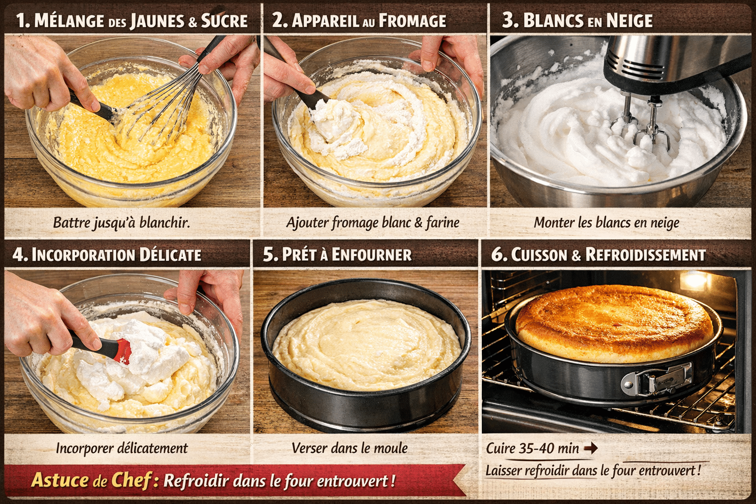 Étape par Étape: Gâteau Moelleux au Fromage Blanc : Le Secret d’un Nuage Fondant