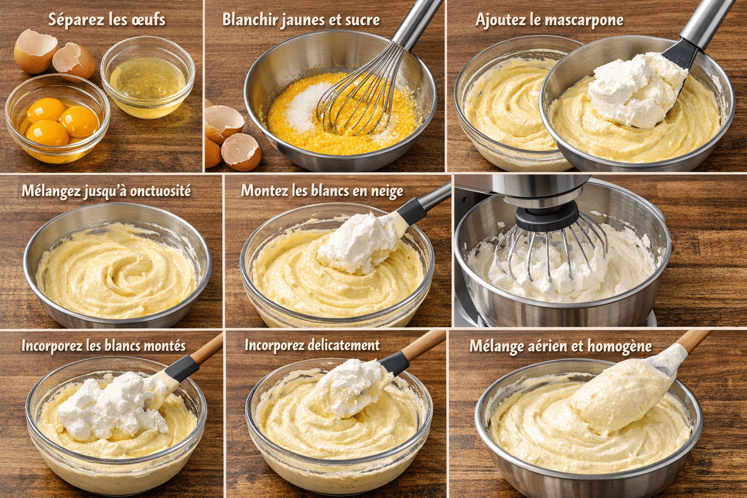 La crème mascarpone aérienne