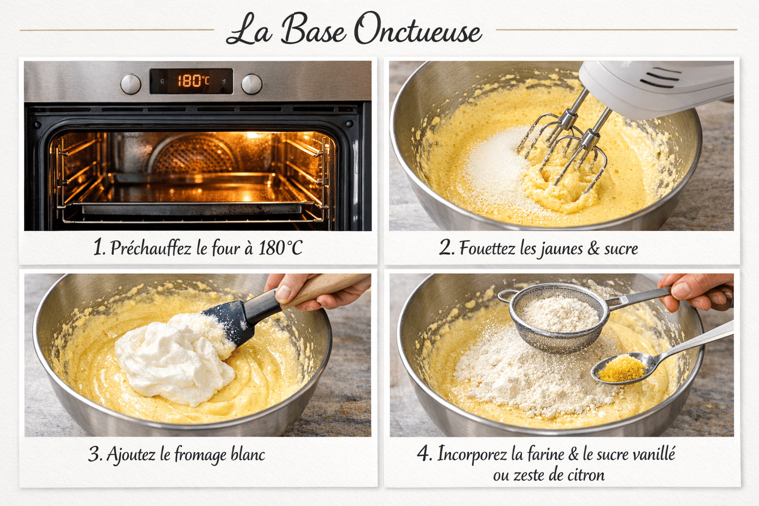 1. La Base Onctueuse