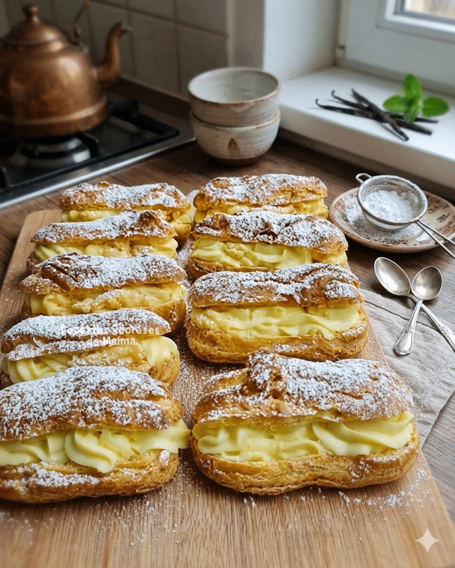Éclairs Façon Tropézienne : la Pâte à Choux