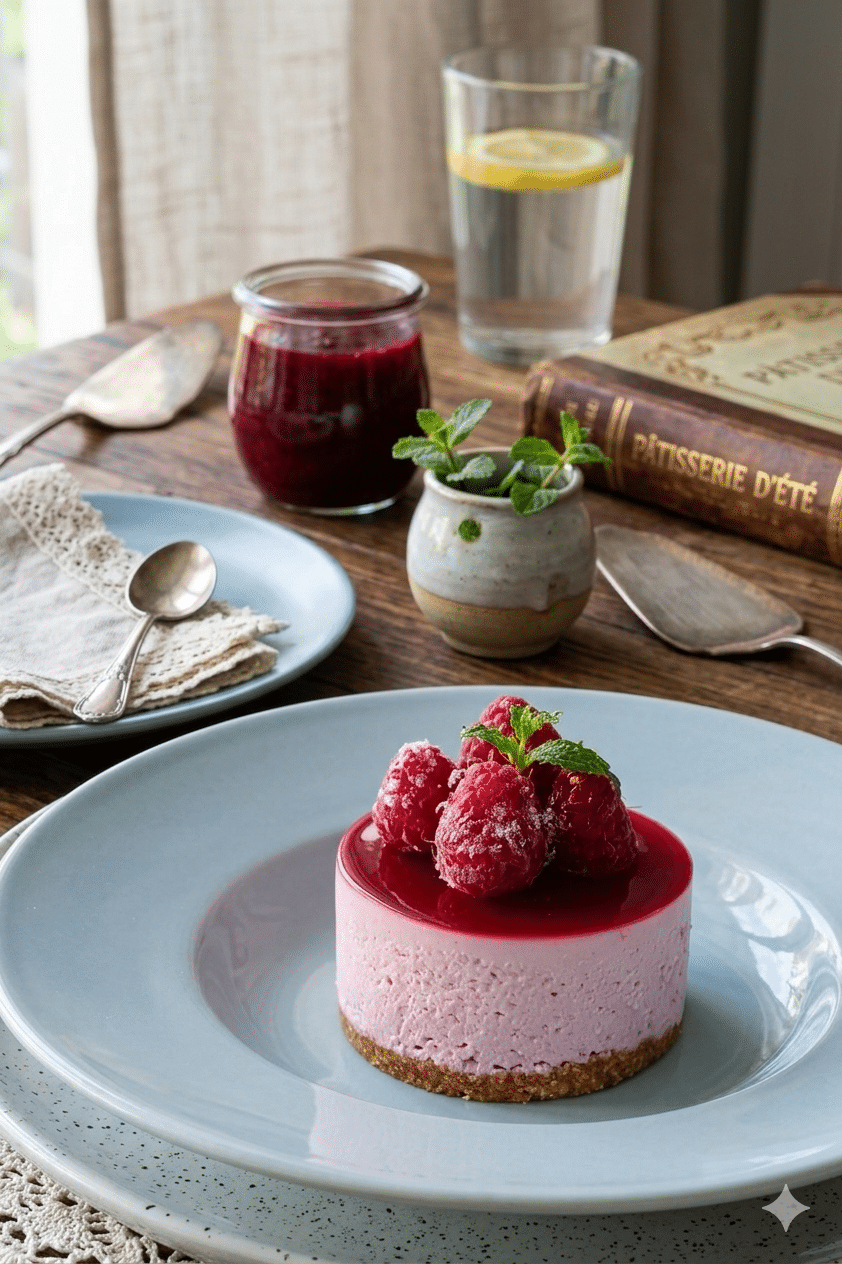 Mini Bavarois Framboise Sans Cuisson : L'Entremets Raffiné et Facile Mini Bavarois Framboise Sans Cuisson : L'Entremets Raffiné et Facile