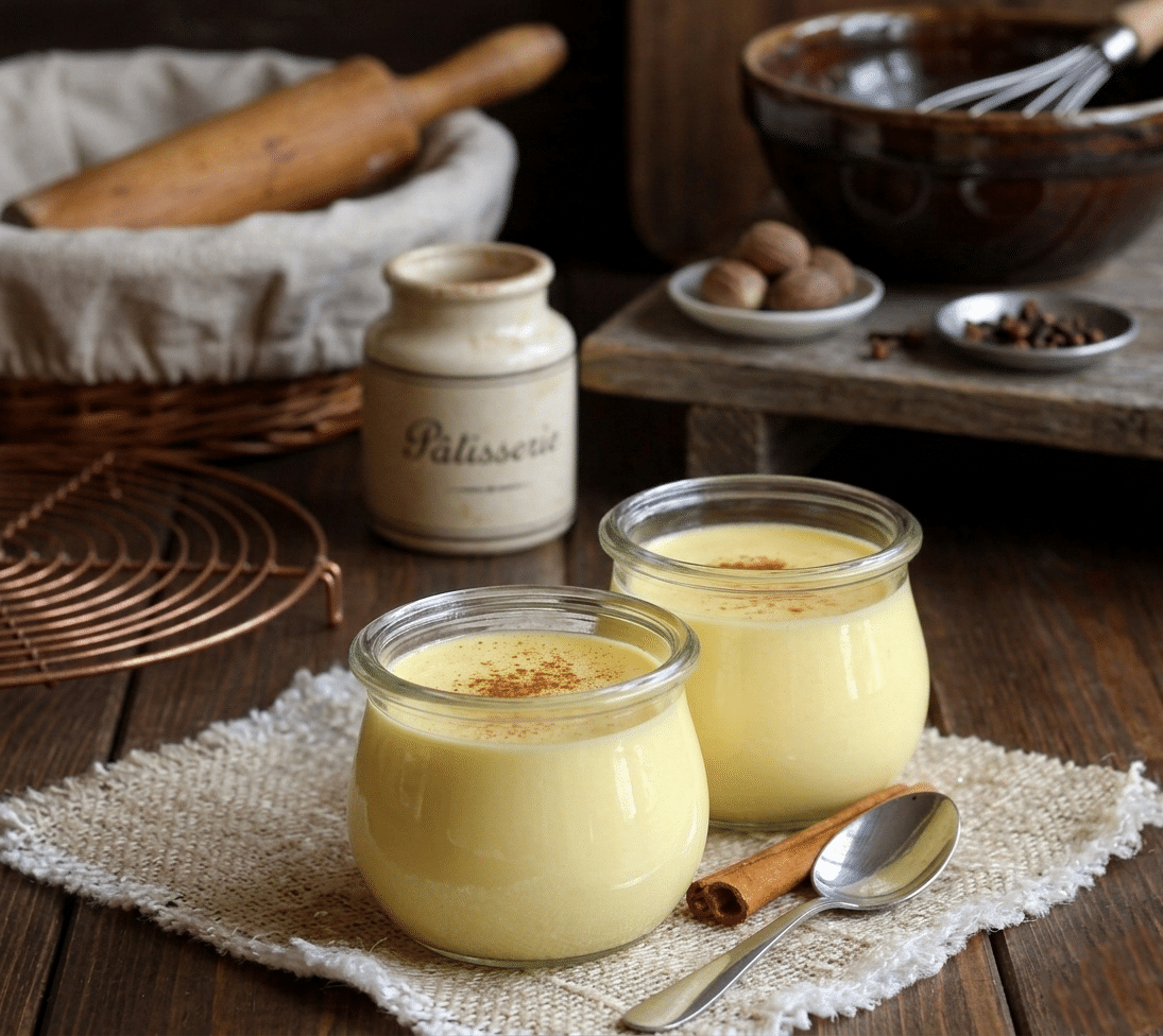 Crème Dessert Vanille Maison en Verrines Crème Dessert Vanille Maison en Verrines