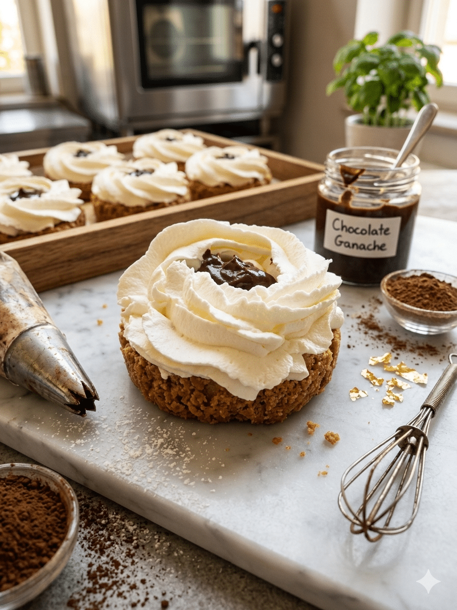 Étape par Étape: Choux à la Crème Chantilly Mascarpone et Chocolat Recette