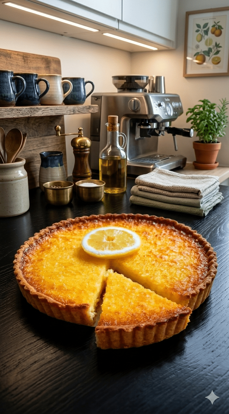 Tarte Frangipane au Citron : L’Équilibre Parfait entre Douceur et Acidité