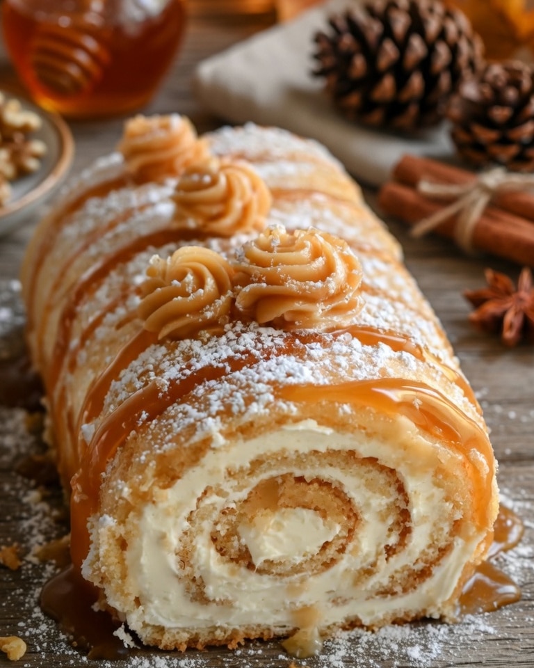 Roulé Nuage Vanille et Caramel Coulant