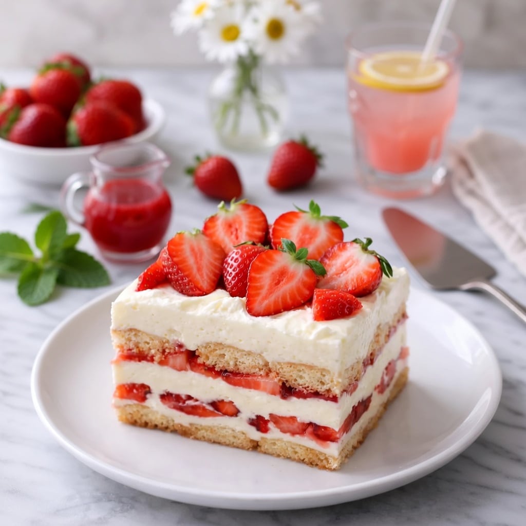 Tiramisu Fraises Chantilly : Recette Tiramisu Fraises Chantilly : Recette