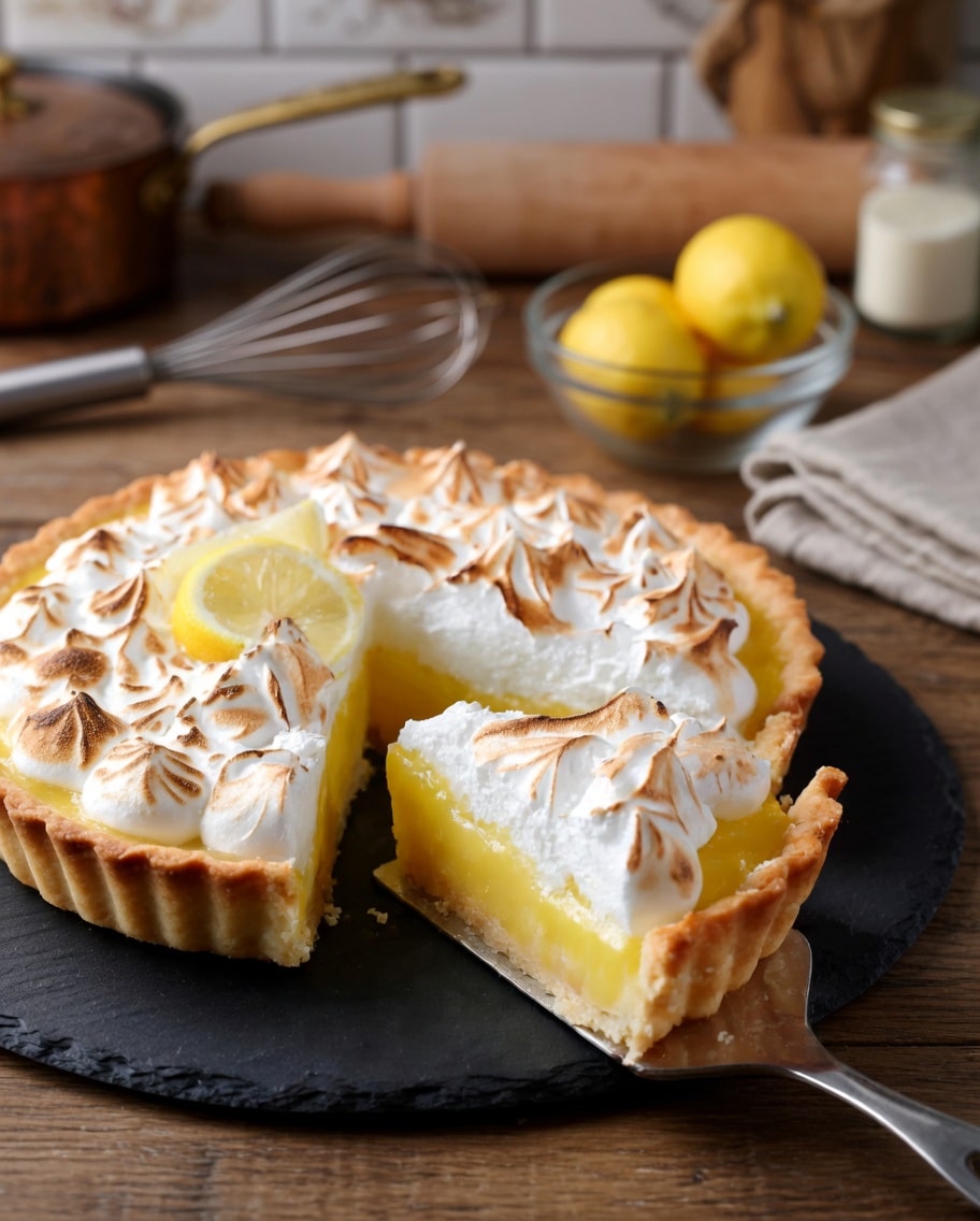 Tarte au Citron Meringuée "Signature" Tarte au Citron Meringuée "Signature"