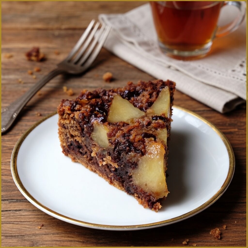 Gâteau poire chocolat ultra fondant Recette Facile