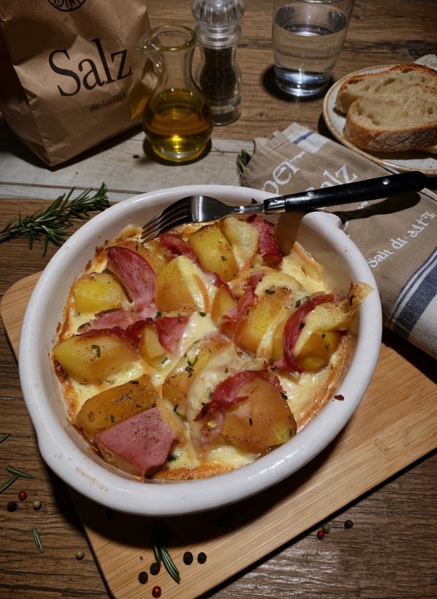 La Mini Raclette au Four (Façon Gratinée)