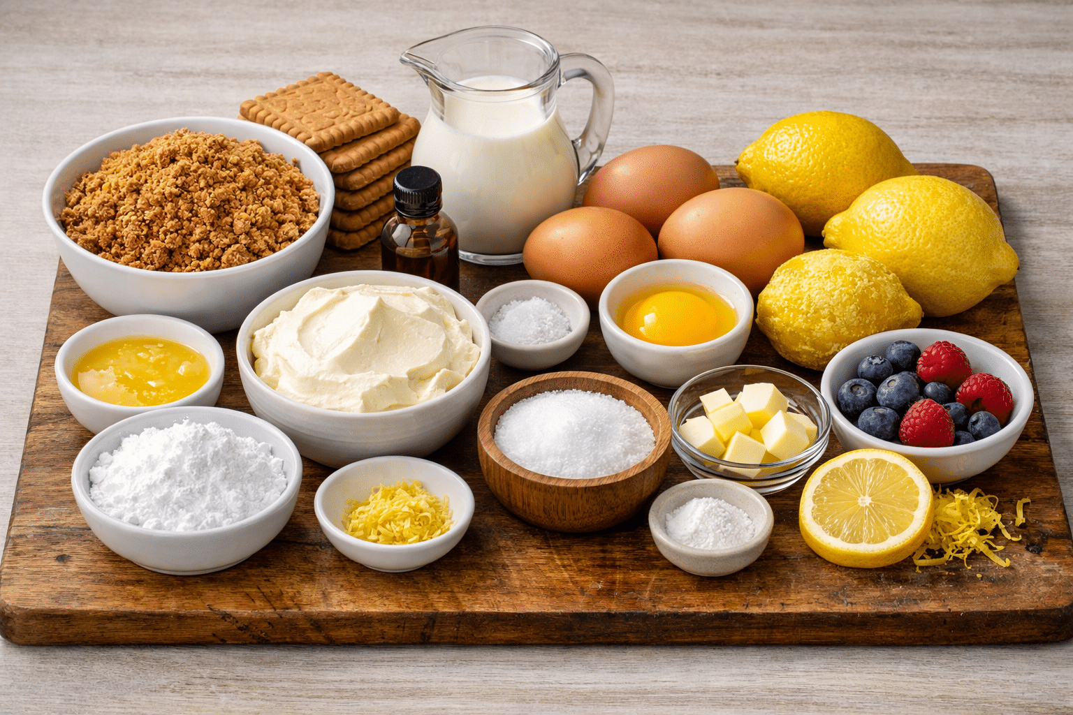 La Liste des Ingrédients : Tarte Mascarpone Citron La Recette Fraîche et Élégante avec Lemon Curd Brillant